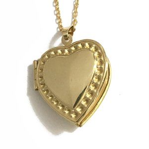 Small Heart Locket Necklace